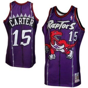 Vince Carter💜🌼🌻 Toronto Raptors 15 Throwback Jersey💜🌼🌻